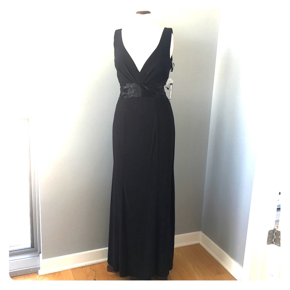 Formal Black dress with sexy cutouts